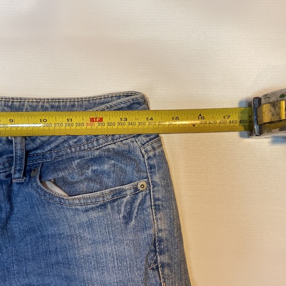 AEROPOSTALE CHELSEA BOOTCUT 1/2 Short Woman’s Jeans 99%Cotton 1%Spandex 3for$15 - Picture 10 of 11